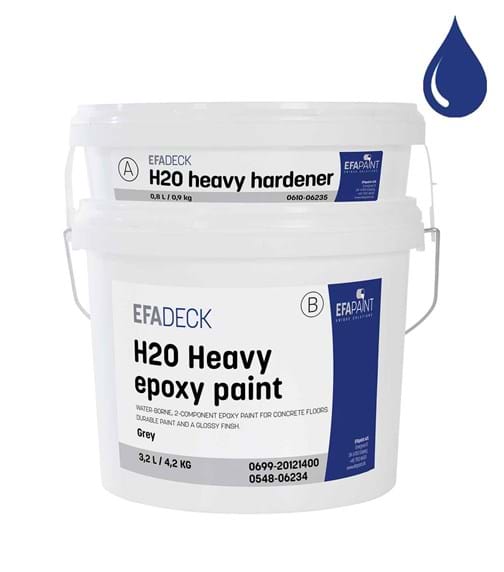 EFAdeck™ H2O Heavy epoxy paint